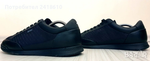 Hugo Boss Leather Sneakers Mens Size 43/27.5 см ОРИГИНАЛ! Мъжки спортно - елегантни обувки, снимка 5 - Спортно елегантни обувки - 54314110