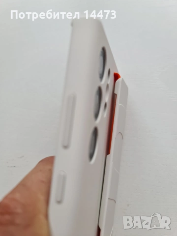 оригинален силиконов кейс с каишка Samsung Galaxy S23 Ultra Silicone Grip Case, снимка 4 - Калъфи, кейсове - 55164435