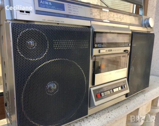 радиокасетофон AIWA CS 660K , снимка 9 - Радиокасетофони, транзистори - 55319296