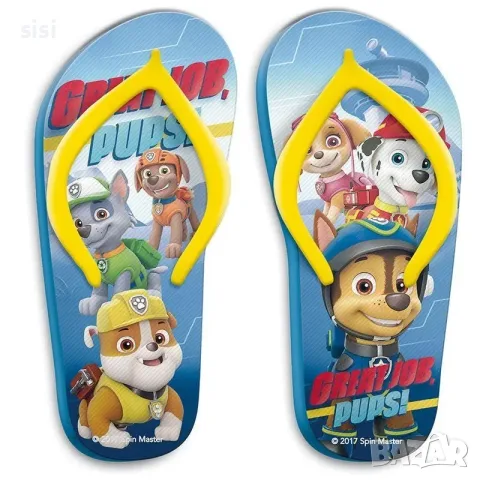 Детски плажни чехли Paw Patrol размер 23/24 