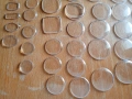 60 броя стъкла за съветски часовници, снимка 4