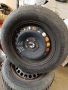 Комплект метални джанти със зимни гуми 195/65/15 Vw passat audi A3 A4 golf 5/6 seat skoda , снимка 5