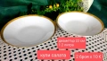 Kahla бяло със златен кант , снимка 6