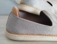 UGG плетени сребристи летни обувки – тип платненки, № 40, снимка 6