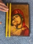 Ръчно рисувана православна икона „Св. Богородица с Младенеца“, снимка 1