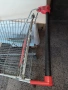 Голяма пазарска метална количка с 4 колелета за пазаруване марка WANZL модел D101RC, снимка 7