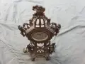 Каминен фигурален часовник, снимка 1