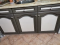 Продавам кухненски шкафове. Долни, горни и барче., снимка 1