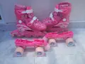 Детски регулируеми ролери Roller Derby 2 в 1 + кънки – размер 30-33, снимка 7