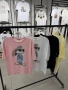 Дамски овърсайз тениски "Bugs Bunny" с блестящ детайл, снимка 2