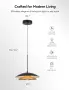LED висящ полилей с регулируема височина, (приглушено горно и фокусно долно осветление), 12W, 3000K, снимка 2