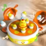 Забавна магнитна игра 5 в 1 "Хвани пиле", снимка 6