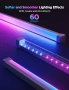 Чисто нова смарт RGBIC LED лента Govee h61b5 с дифузерни канали 5 метра за вграждане  , снимка 2