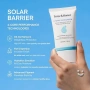 Нов Terez & Honor SPF 50 хидратиращ слънцезащитен крем за лице UVA UVB водоустойчив, снимка 3