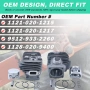 Комплект бутало и цилиндър Adefol за Stihl 026 MS 260 – 16-в-1 НОВО, снимка 3