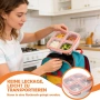 Хладилна чанта TOURIT 21L + 2 инокс кутии и раница подарък, снимка 13
