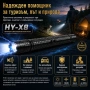 Силен ръчен лед фенер с електрошок палка бухалка за кучета самозащита, снимка 4
