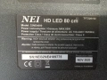 NEI 32NE4000 СЧУПЕН ДИСПЛЕЙ   TP.MS3663S.PB805    G320HD1T01-1   PT320CT01-1FHD , снимка 2