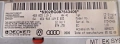 CD плеър MMI единичен блок за Audi A8 4.2 TDI (2009) BE6302 4E0035119C, снимка 2