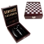 Луксозен Подаръчн Сет за Вино в Дървена Кутия с Аксесоари.Сет за Вино. Подаръчна Кутия за Вино и Шах, снимка 8