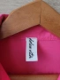 Асиметрична розова риза памучна материя made in Italy , снимка 5