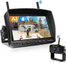 Безжична дигитална камера за задно виждане Urvolax UR61X с 7 HD монитор за камион и каравана +, снимка 8