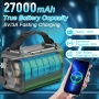 Чисто ново Аварийно Соларно Радио 27000mAh – За Къмпинг, Динамо, Bluetooth, Фенер  , снимка 2