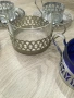 Винтидж посребрен сервиз за чай, снимка 9