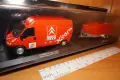Макет Citroen Jumper 1:43 + trailer, снимка 1