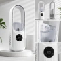 Air Multiplier 3-в-1 – Компактен USB вентилатор с овлажнител, пречиствател на въздух и LED светлина, снимка 3