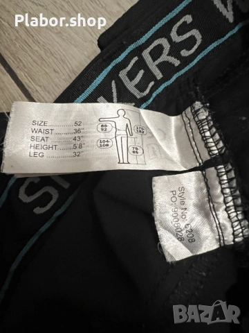 Мъжки работен панталон Snickers LiteWork Trousers, размер 52, снимка 5 - Панталони - 55229978