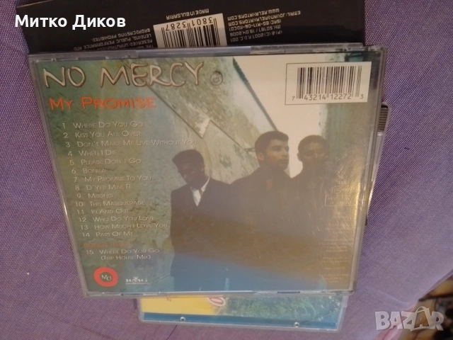 албумът "My Promise" на поп групата No Mercy от 1996г.CD, снимка 2 - CD дискове - 54617360
