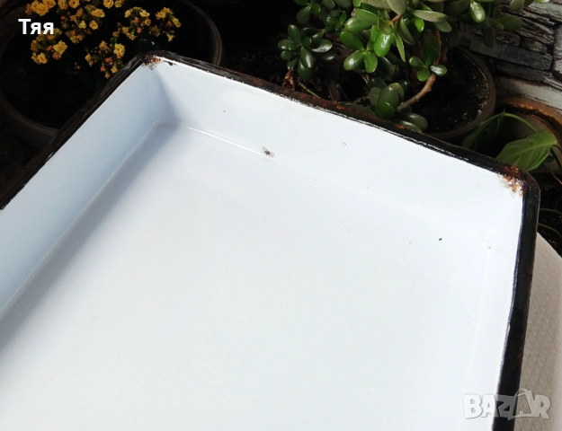 Голяма емайлирана тава , снимка 4 - Съдове за готвене - 54259364