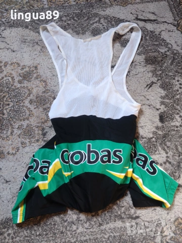 Вело клин с презрамки Bonfanti Cobas Team Bib Shorts , снимка 3 - Спортни дрехи, екипи - 55153881