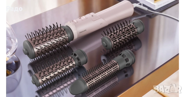 Нова Маша PHILIPS Air Styler 7000 BHA735/00 Електрическа четка прическа коса преса маши сешоар, снимка 5 - Маши за коса - 53977561