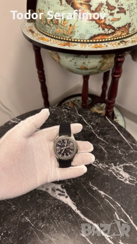 Мъжки часовник Patek Philippe Aquanaut Black Dial Rubber, снимка 2 - Луксозни - 55266670