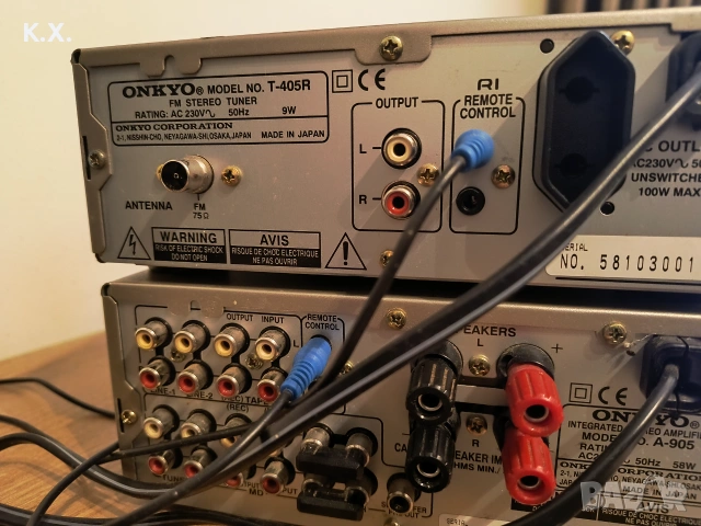 Onkyo A 905 T 405 , снимка 9 - Ресийвъри, усилватели, смесителни пултове - 55249642