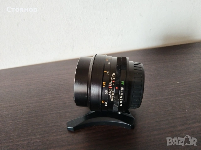 Обективи Carl Zeiss,Voigtländer,DOMIPLAN,Nikon,Soligor,Konica,BEROLINA,AMPIS,HELIOS,INDUSTAR , снимка 18 - Обективи и филтри - 48050331