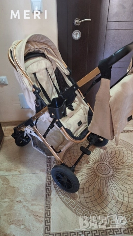 Бебешка количка+кош за кола KIKKA BOO, снимка 5 - Детски колички - 54424770
