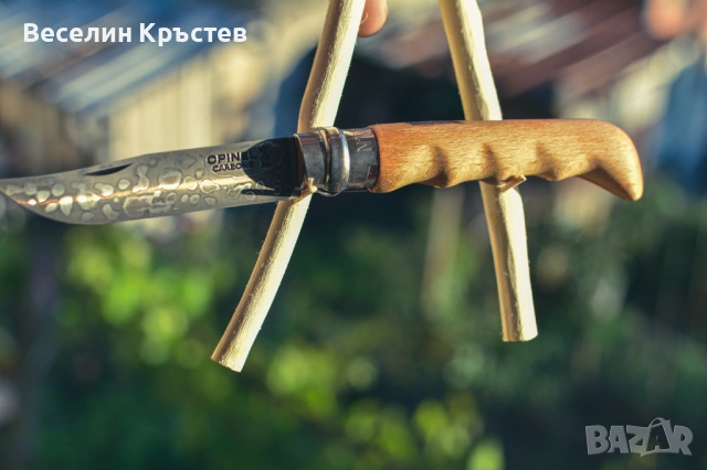 Сгъваем нож Opinel No.8 Carbone опинел Mod, снимка 2 - Ножове - 54707729