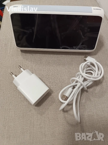 Будилник с RGB нощна светлина, снимка 3 - Детски нощни лампи - 54010940