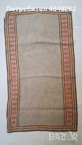 Ръчно бродирани карета върху панама, снимка 3 - Други - 54242416