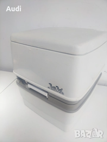 PORTA POTTY преносима химическа тоалетна за каравана, кемпер, къмпинг, лодка, вила, риболов, снимка 3 - Химически тоалетни - 54562982