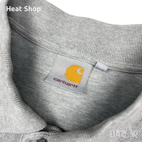 Мъжка поло тениска Carhartt S/S Slim Fit Polo Shirt, снимка 4 - Тениски - 55355764