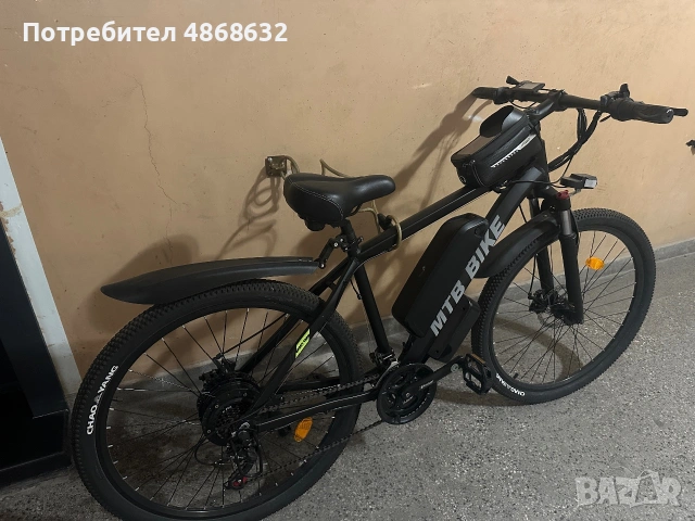 ЕЛЕКТРИЧЕСКИ ВЕЛОСИПЕД, MTB, 500W, 21 СКОРОСТИ, снимка 2 - Велосипеди - 55067703