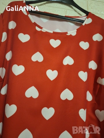 СТРАХОТНА НОВА ТУНИКА 3XL- 4XL, снимка 6 - Туники - 54504718