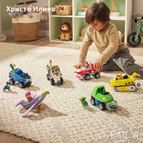 Paw Patrol Пес Патрул Jungle Pups Чейс с превозно средство, снимка 12 - Коли, камиони, мотори, писти - 54226186