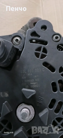 Генератор за Volkswagen Passat (B7)2.0 TDI 140 кс. 2010-2014, снимка 2 - Части - 55139929
