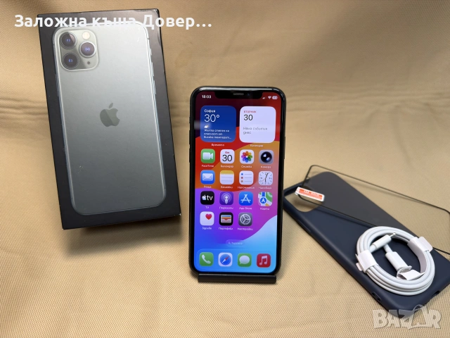  Apple iphone 11 PRO 256  gb ПЕРФЕКТЕН  Епъл айфон