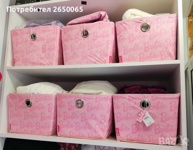 Нови големи орг. кутии Barbie 43/33см., снимка 6 - Мебели за детската стая - 54310392